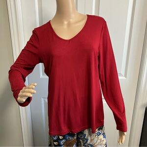 Orly | Set of 2 Red & Orange long sleeve top